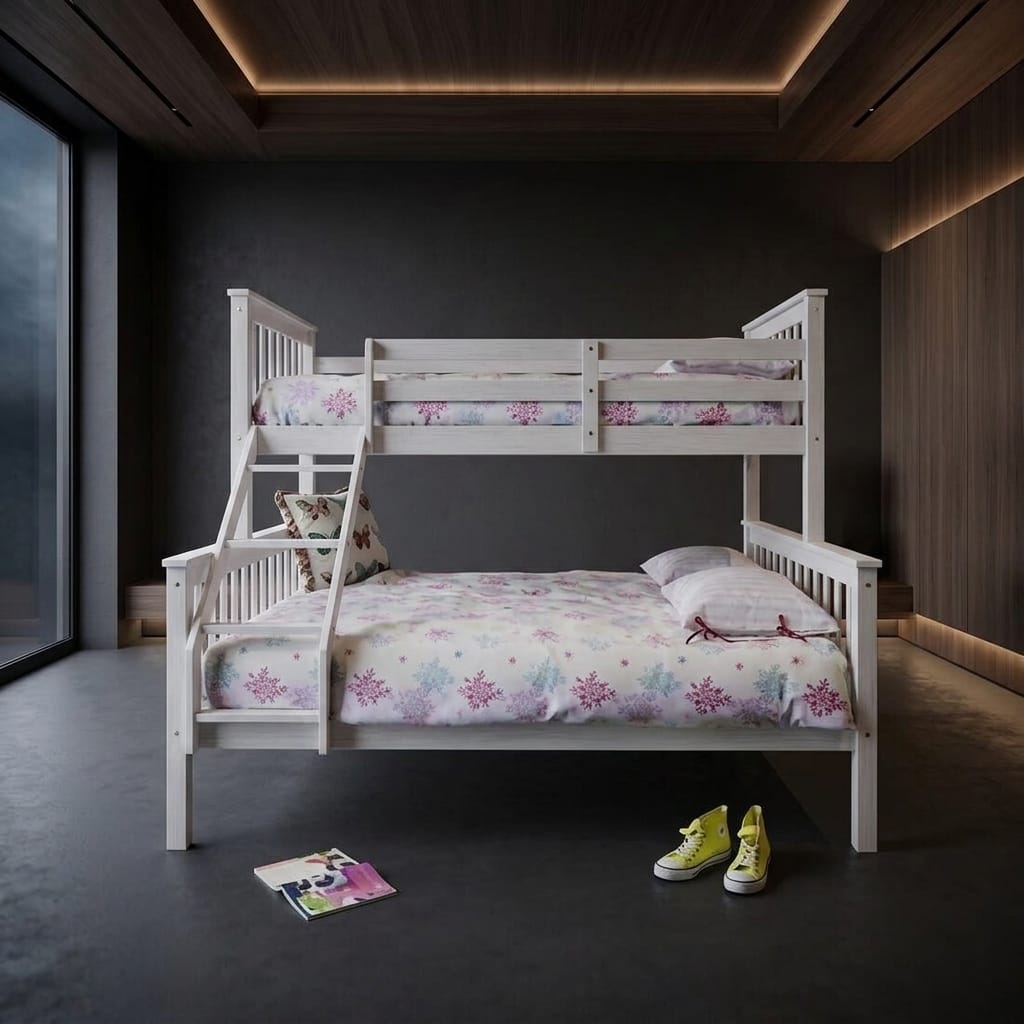 Trio Bunk Bed — bunk bed for sale in the UK, cash on delivery