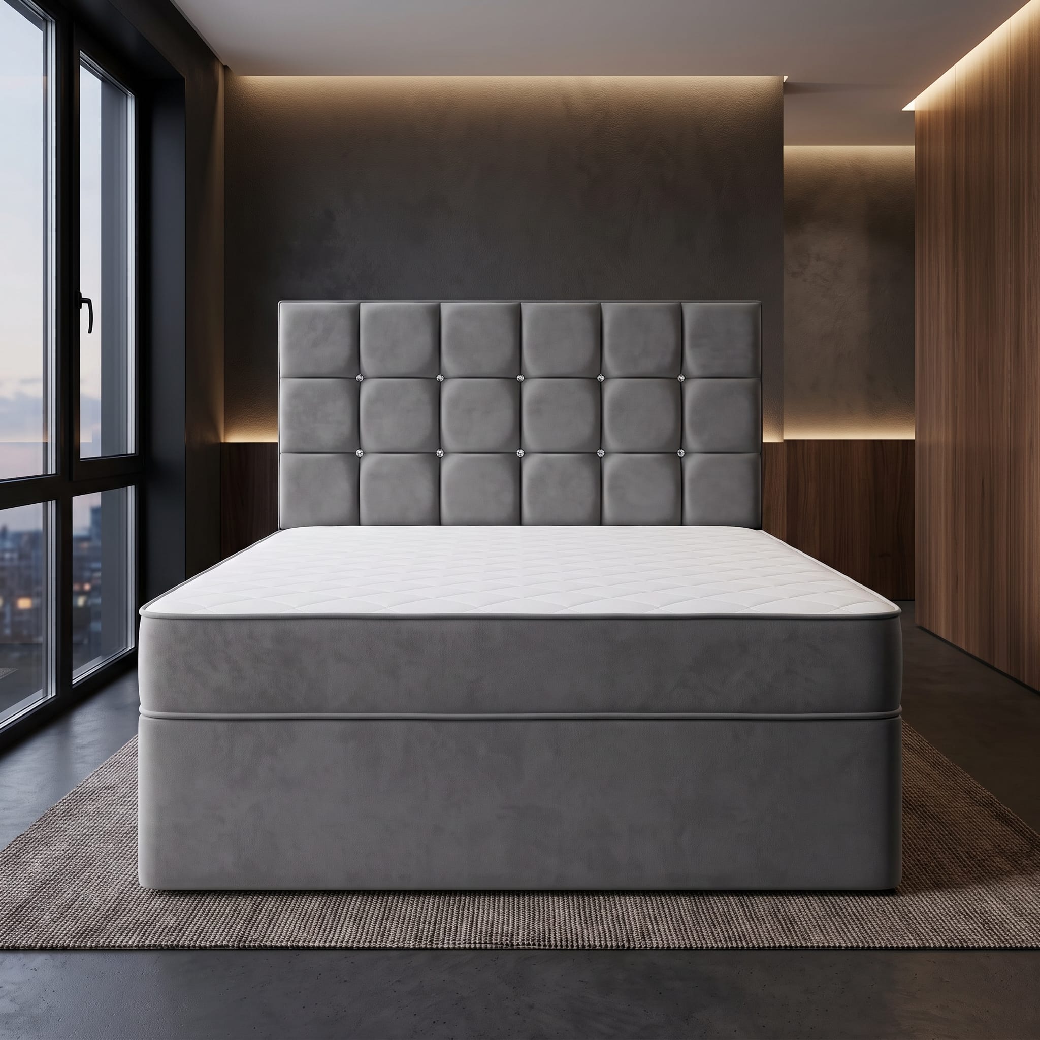 Cubic With Diamonds — divan bed for sale in the UK, cash on delivery
