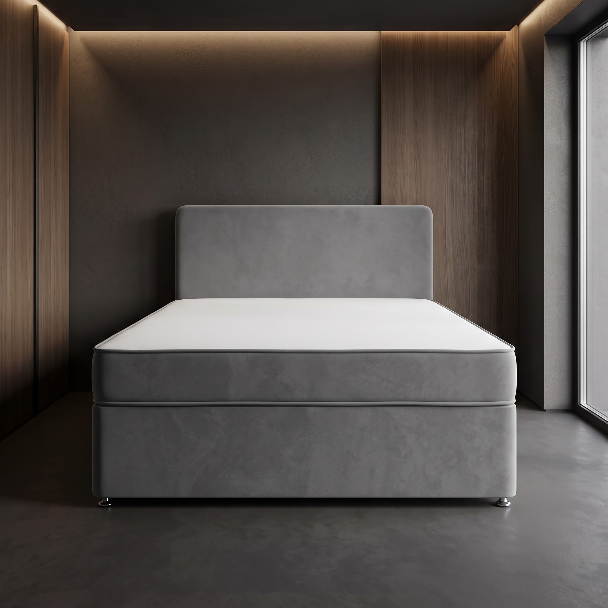 Plain — divan bed for sale in the UK, cash on delivery