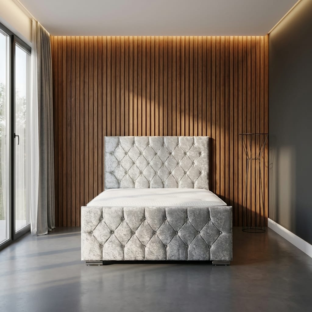 Florida — luxury upholstered bed for sale in the UK, cash on delivery