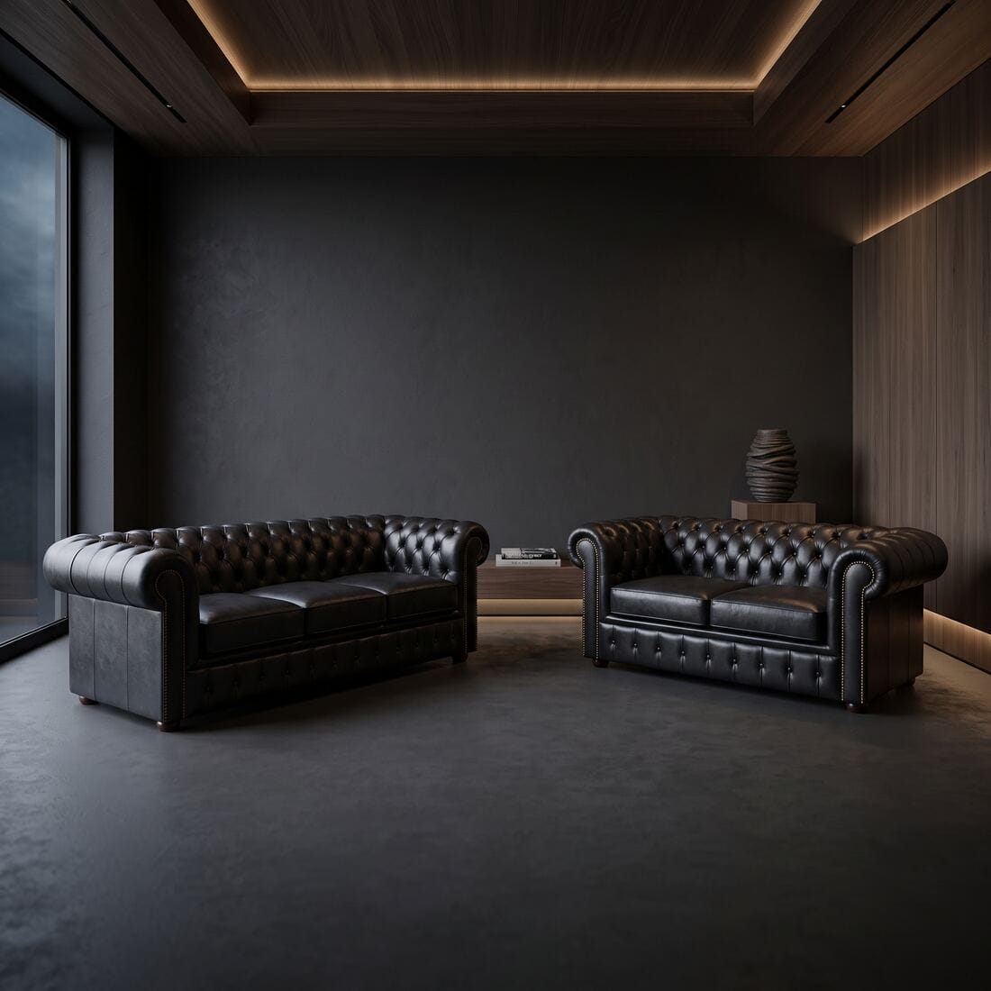 The Leather Chesterfield — sofa for sale in the UK, cash on delivery